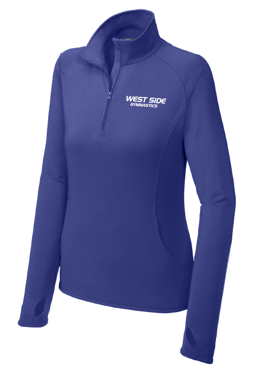 WOMENS QUARTER ZIP - ADULT