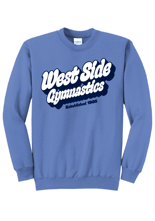 RETRO CREW CAROLINA BLUE - ADULT