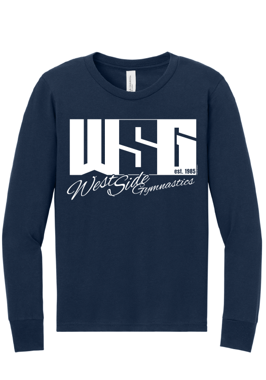 WSG LOGO LONG SLEEVE TEE - YOUTH
